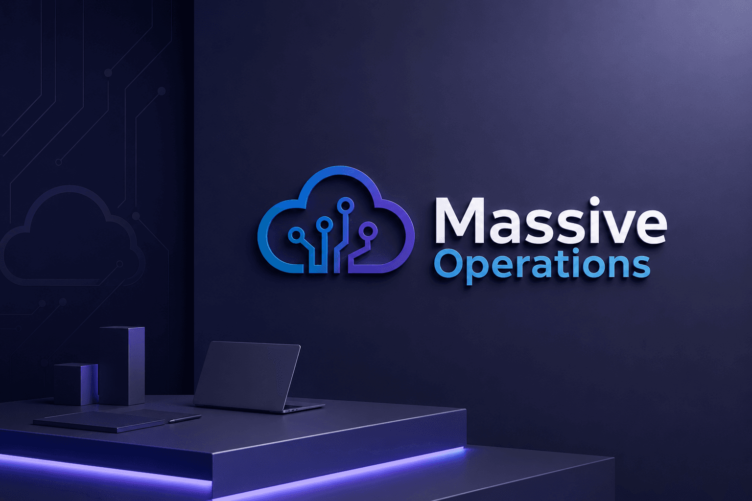 The Massive Operations team collaborating in the office